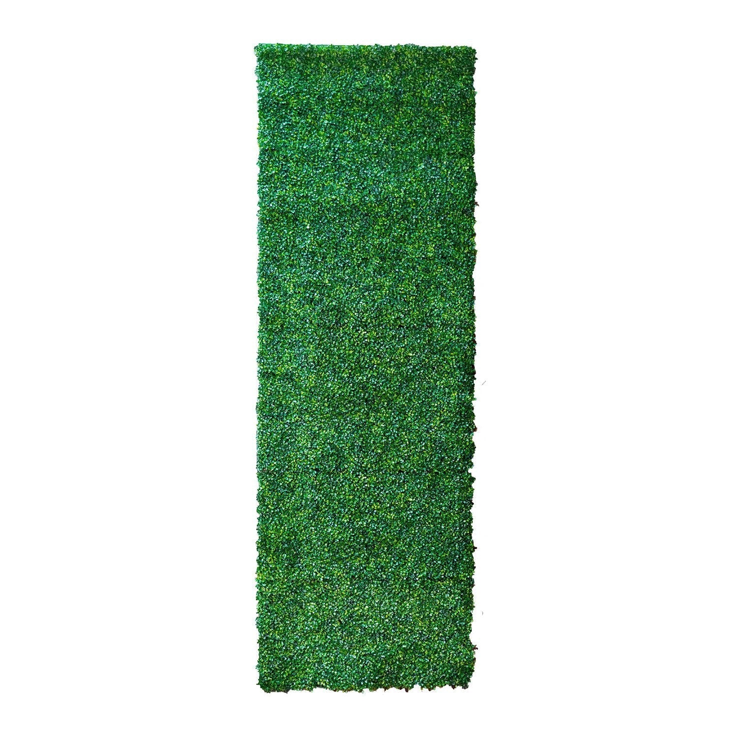 Light Green Artificial Boxwood Roll UV Resistant 33 SQ FT UV Resistant